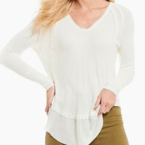 Free People We the Free Catalina V Neck Thermal (NWT)